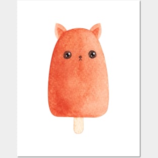 Cute popsicle Posters and Art